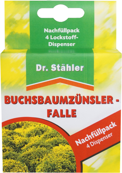 Dr. Stähler Buchsbaumzünsler-Falle 4 Stück Nachfüllpack