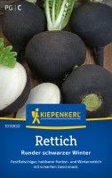 Kiepenkerl Rettich Runder schwarzer Winter