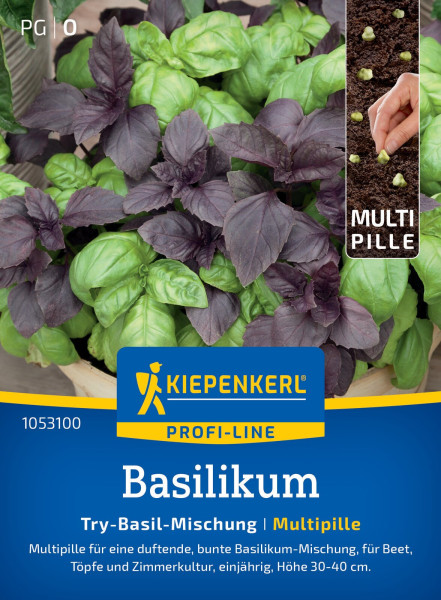 Kiepenkerl Basilikum Try-Basil Mischung Multipille