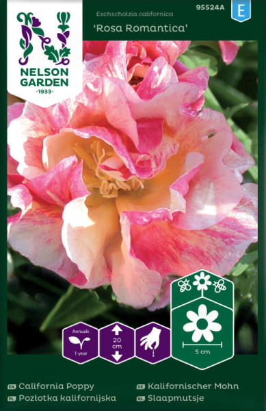 Nelson Garden Kalifornischer Mohn Rosa Romantica