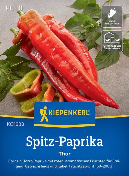 Kiepenkerl Spitz-Paprika Thor F1