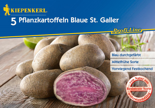 Pflanzkartoffel Blaue St. Galler Profi-Line