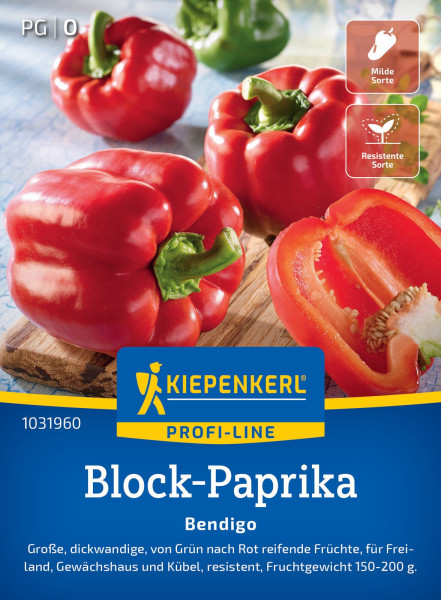 Kiepenkerl Block-Paprika Bendigo F1