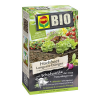 COMPO BIO Hochbeet Langzeit-Dünger mit Schafwolle 750g