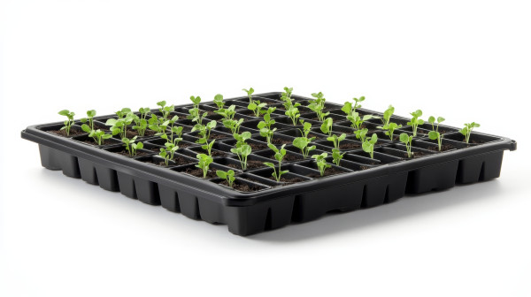 large-small-plants-in-a-seedling-tray