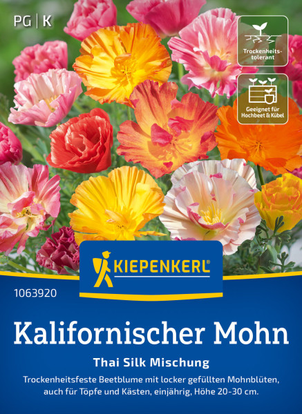 Kiepenkerl Kalifornischer Mohn Thai Silk Mischung