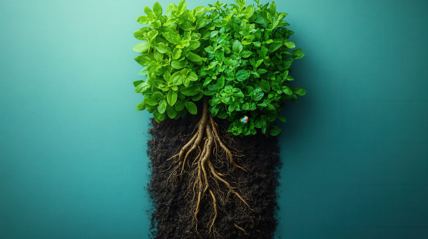 vecteezy_lush-green-plant-with-exposed-roots-against-a-teal_49015919