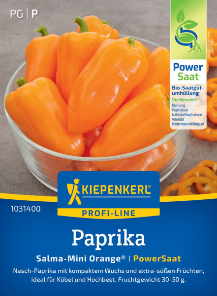 Kiepenkerl Paprika Salma-Mini Orange® F1 PowerSaat