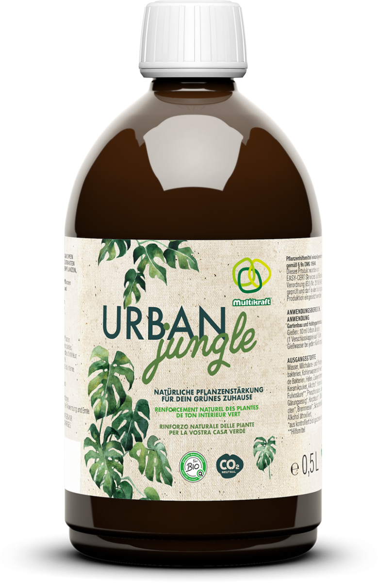 Natürliche Pflanzenstärkung mit Multikraft Urban Jungle Konzentrat