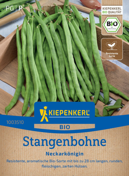 Kiepenkerl BIO Stangenbohne Neckarkönigin