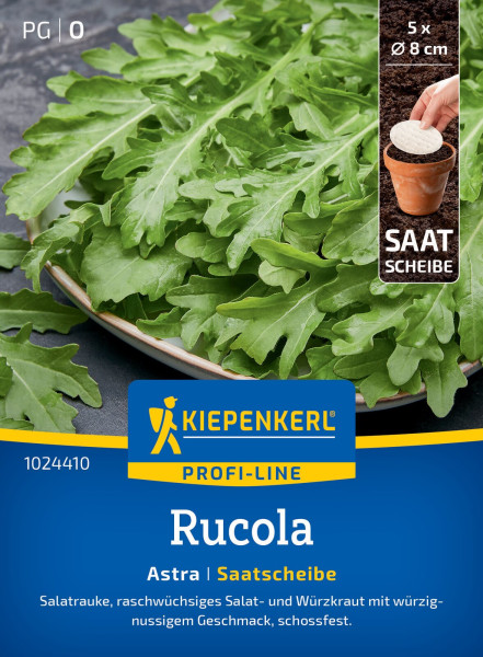 Kiepenkerl Rucola Astra Saatscheibe