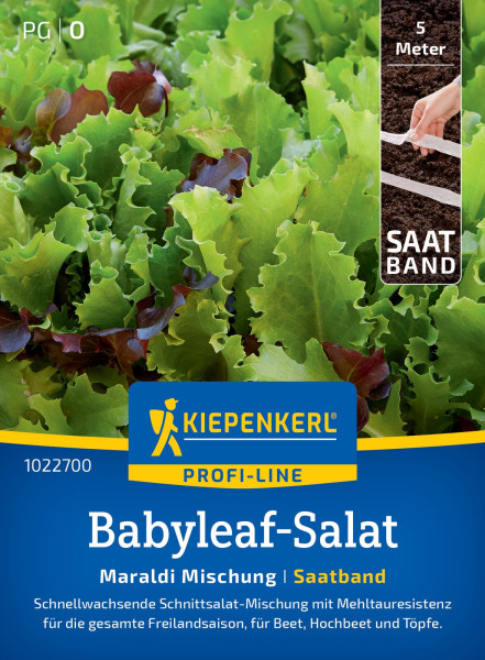 Kiepenkerl Babyleaf- Salat Maraldi Mischung Saatband