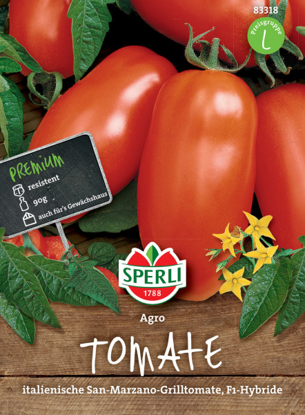 Sperli San-Marzano-Tomate Agro, F1