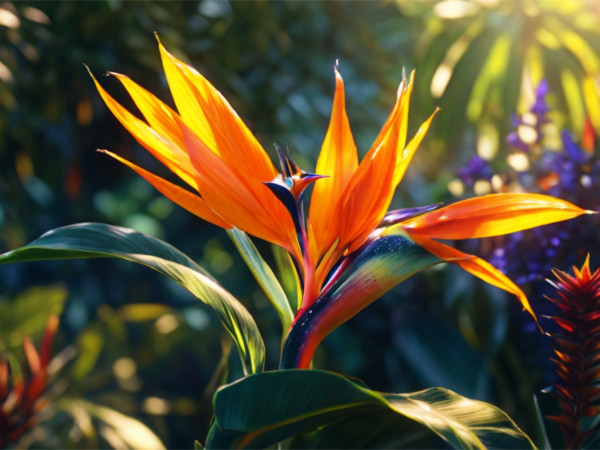 large-ai-generated-bird-of-paradise-wallpaper
