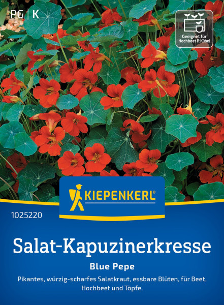 Kiepenkerl Salat-Kapuzinerkresse Blue Pepe