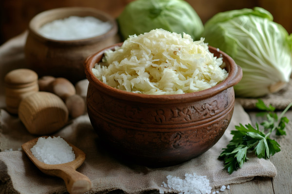 large-sauerkraut-fermenting-in-rustic-clay-pot-with-fresh-cabbage-heads-and-rock-salt
