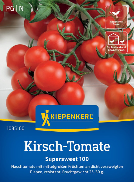 Kiepenkerl Kirsch-Tomate Supersweet 100 F1