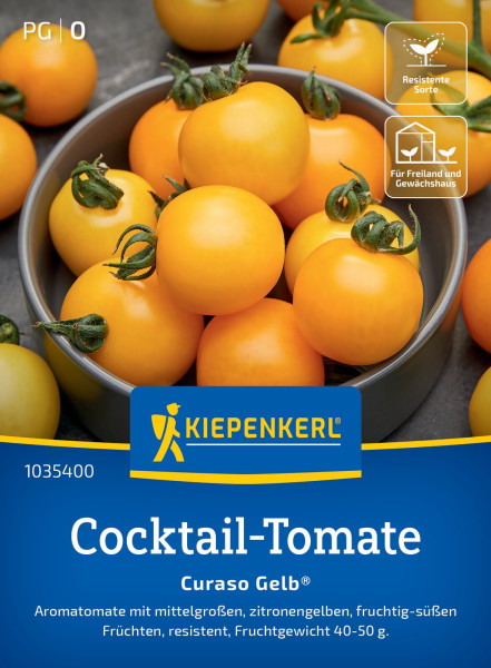 Kiepenkerl Cocktail-Tomate Curaso Gelb® F1