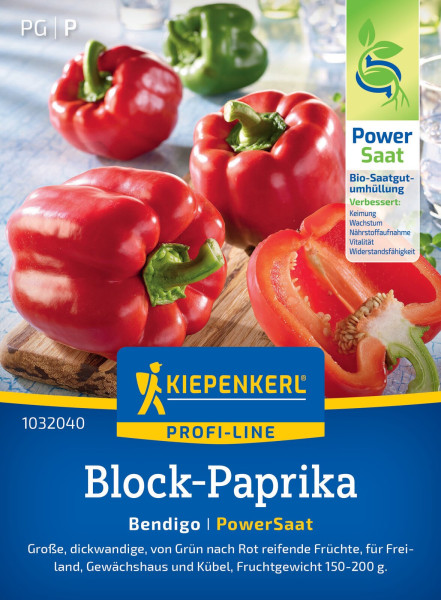 Kiepenkerl Block-Paprika Bendigo F1 PowerSaat