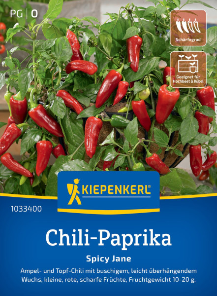 Kiepenkerl Chili-Paprika Spicy Jane F1