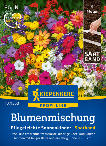 Kiepenkerl Blumenmischung Pflegeleichte Sonnenkinder Saatband