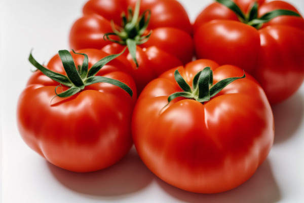 large-red-tomatoes-with-green-leaves-on-a-white-background-close-up-healthy-food-concept-generative-ai
