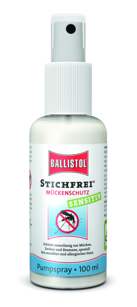 Ballistol Stichfrei Sensitiv Spray 100ml Pumpsprühflasche