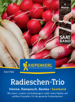 Kiepenkerl Radieschen-Trio Vienna Bamba Rampouch Saatband
