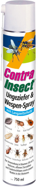 Contra Insect Ungeziefer & Wespen-Spray 750ml Aerosoldose