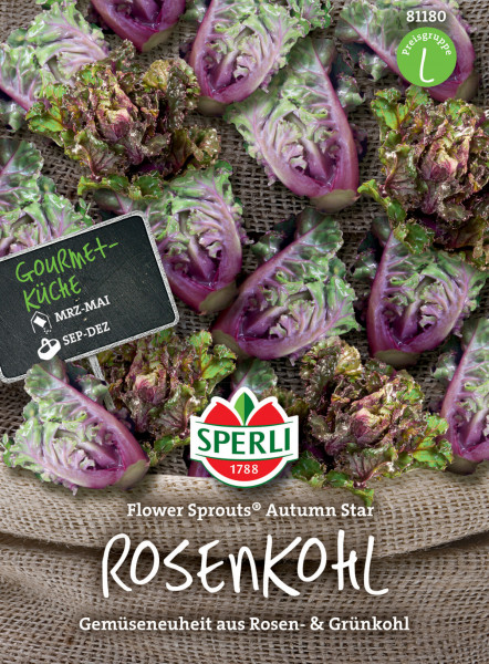Sperli Rosenkohl Flower Sprouts® Autumn Star, F1