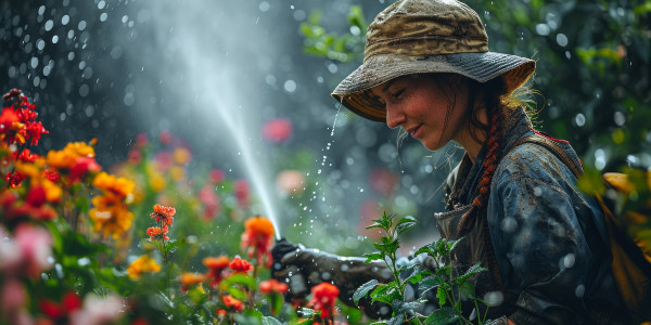 large-ai-generated-rainy-day-gardening-florist-tending-to-blooms-gardener-in-rain-showers-tenderly-caring-for-vibrant-flowers