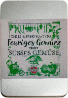 Sperli Gemüse Anzuchtset inkl. 3 Stecketiketten - Chili- / Paprika-Trio