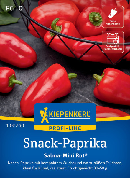 Kiepenkerl Paprika Salma-Mini Rot® F1