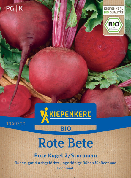 Kiepenkerl BIO Rote Bete Rote Kugel 2/Sturoman