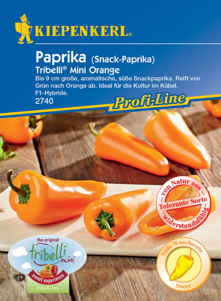 Snackpaprika Tribelli® Mini Orange, F1