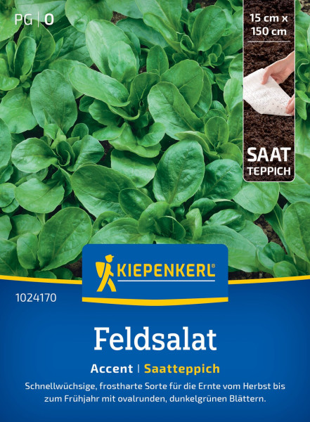 Kiepenkerl Feldsalat Accent Saatteppich