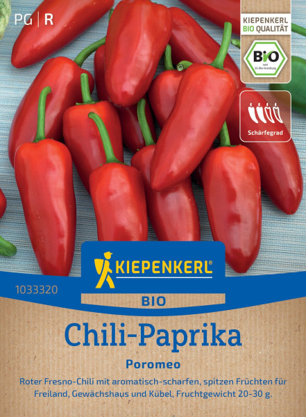 Kiepenkerl BIO Chili-Paprika Poromeo