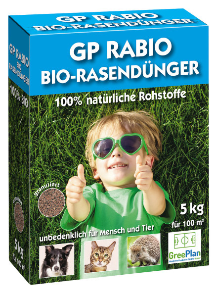 GreenPlan GP Rabio Bio Rasendünger 5kg