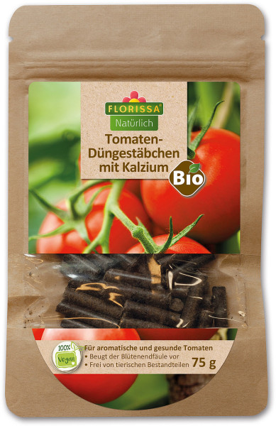 Florissa BIO Tomaten-Düngestäbchen mit Kalzium 75g
