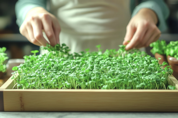 2400-close-up-of-female-hands-seeding-microgreens-in-wood-drawer-in-bright-kitchen