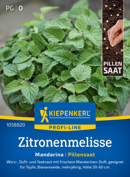 Kiepenkerl Zitronenmelisse Mandarina Pillensaat