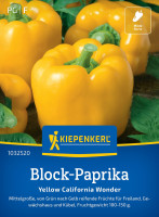 Kiepenkerl Block-Paprika Yellow California Wonder