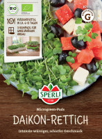 Sperli BIO Microgreen-Pads Daikon-Rettich