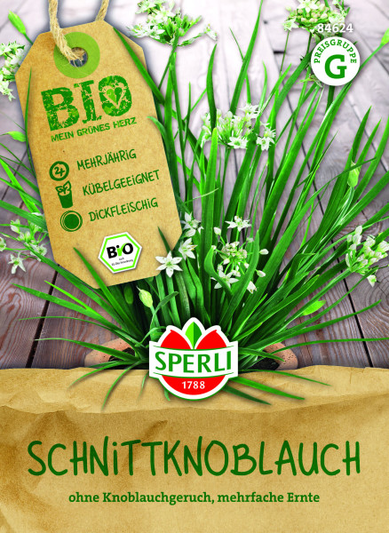 SPERLI Schnittlauch/-knoblauch BIO