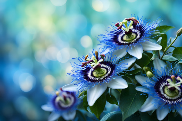 2400-blue-passion-flowers-bokeh-background