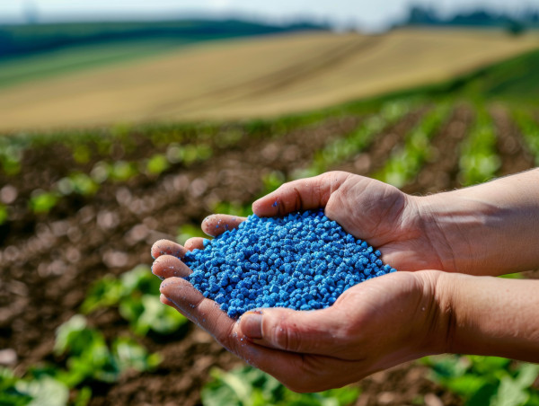 2400-the-hands-of-an-agronomist-hold-blue-fertilizer-granules-against-the-background-of-a-plowed-field-with-green-plants
