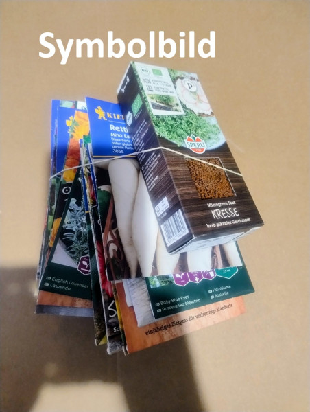 Wundertüte Saatgut - zufällig zusammengestellte Samenpackungen (Sonderposten, MHD abgelaufen)