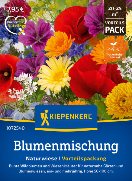 Kiepenkerl Blumenmischung Naturwiese Vorteilspackung