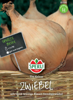 Produktbild von Sperli Zwiebel The Kelsae mit Darstellung der Zwiebeln und Verpackungsdesign inklusive Preisgruppe und Gewichtsangabe. Produktbild von Sperli Zwiebel The Kelsae mit Darstellung der Zwiebeln und Verpackungsdesign inklusive Preisgruppe und Gewichtsangabe.