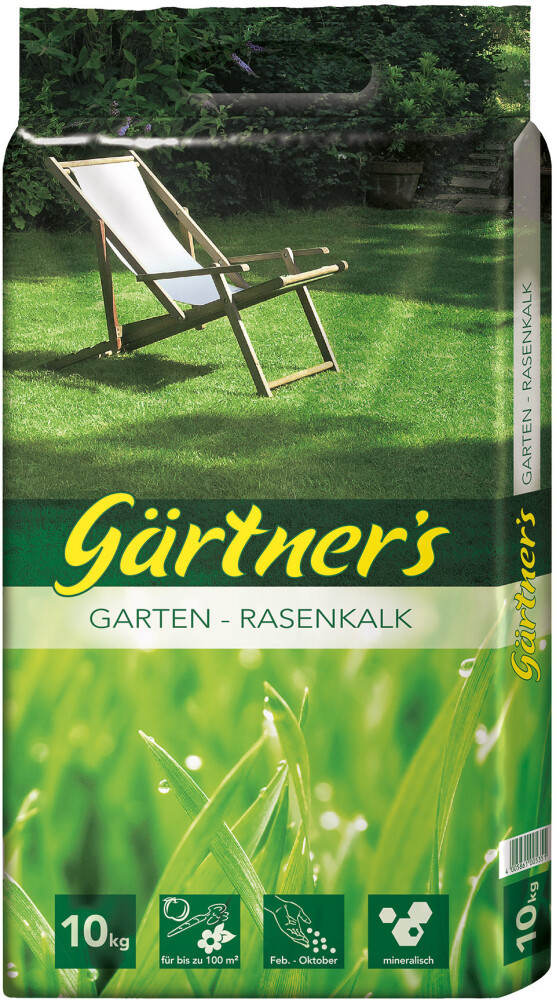 Gärtner%27s Garten-Rasenkalk gekörnt 10kg